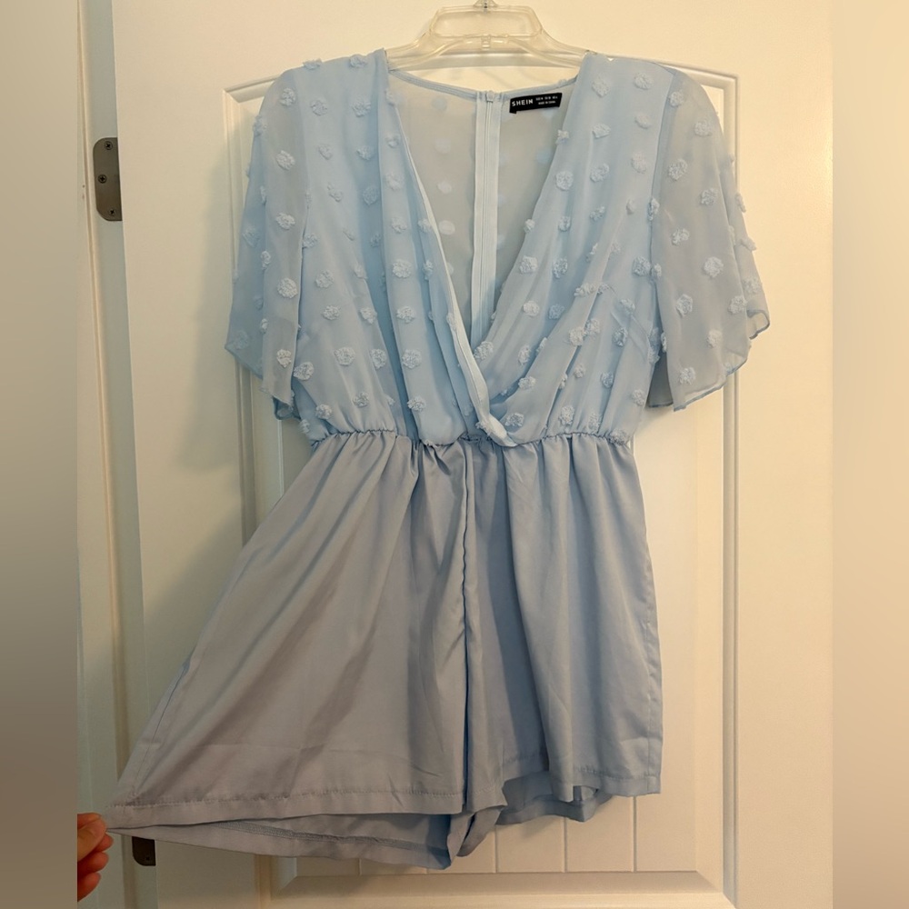 Light blue romper
